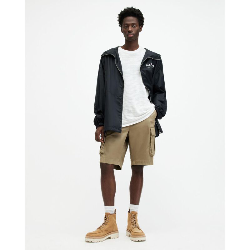 AllSaints Slane Relaxed Fit Cargo Shorts image number 3